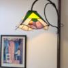 lampe bureau vitrail