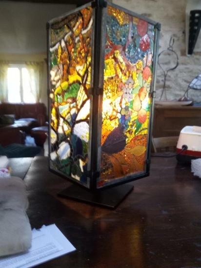 Lampe mosaïque