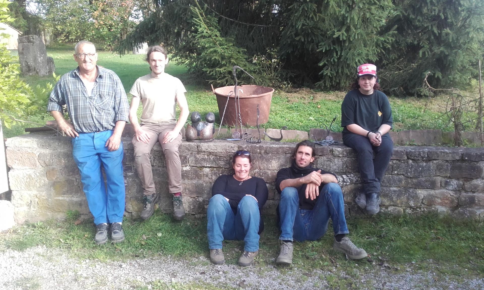 Stage de forge Septembre 2017